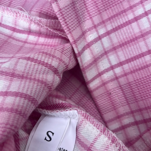 Pink Plaid Mini Skirt - Picture 8 of 8